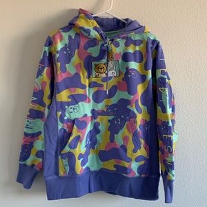 Ripndip X Teddy Fresh camo hoodie